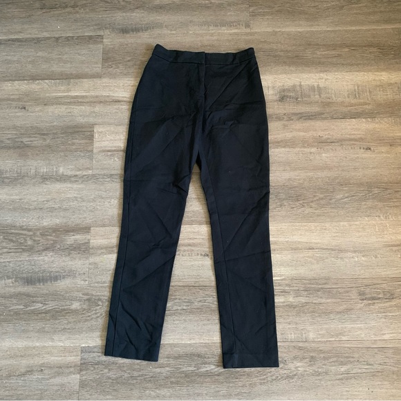 Aritzia Babaton Womens 0 Cohen Pant Crop Mid Rise Pleated Trouser Workwear031424 - Picture 2 of 10